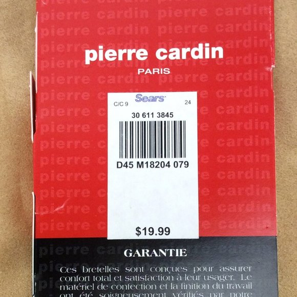 Pierre Cardin - Black and Brass Suspenders with Tags - Picture 6 of 9
